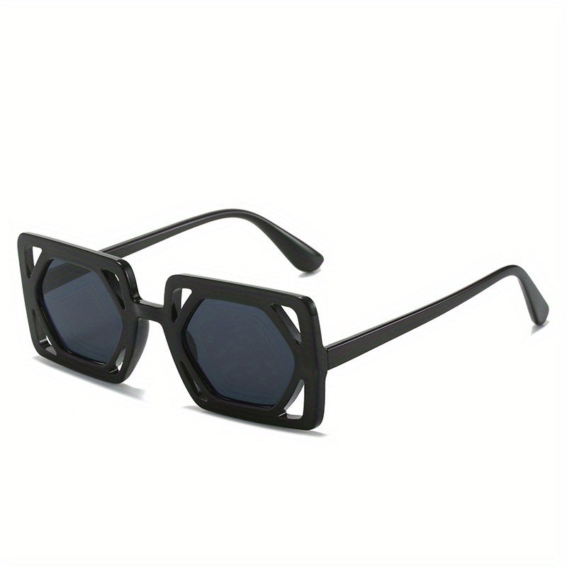 Y2K Square Sunglasses UV400 Beach Party Club Funny Props