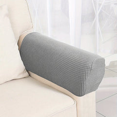 2pcs Stretch Sofa Armrest Cover, Non-slip Fleece Armrest Cover for Furniture