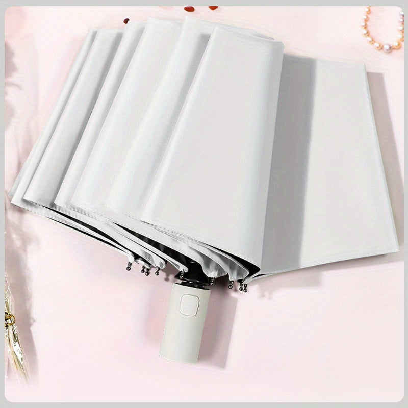 Ten Ribs Auto Open Close Travel Umbrella
