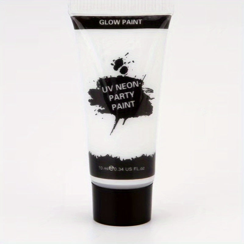 8 Vibrant UV Blacklight Body Paint Colors