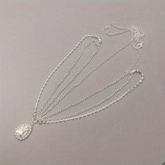 Crystal Head Piece Princess Style Headdress Rhinestone Hair Ornament
