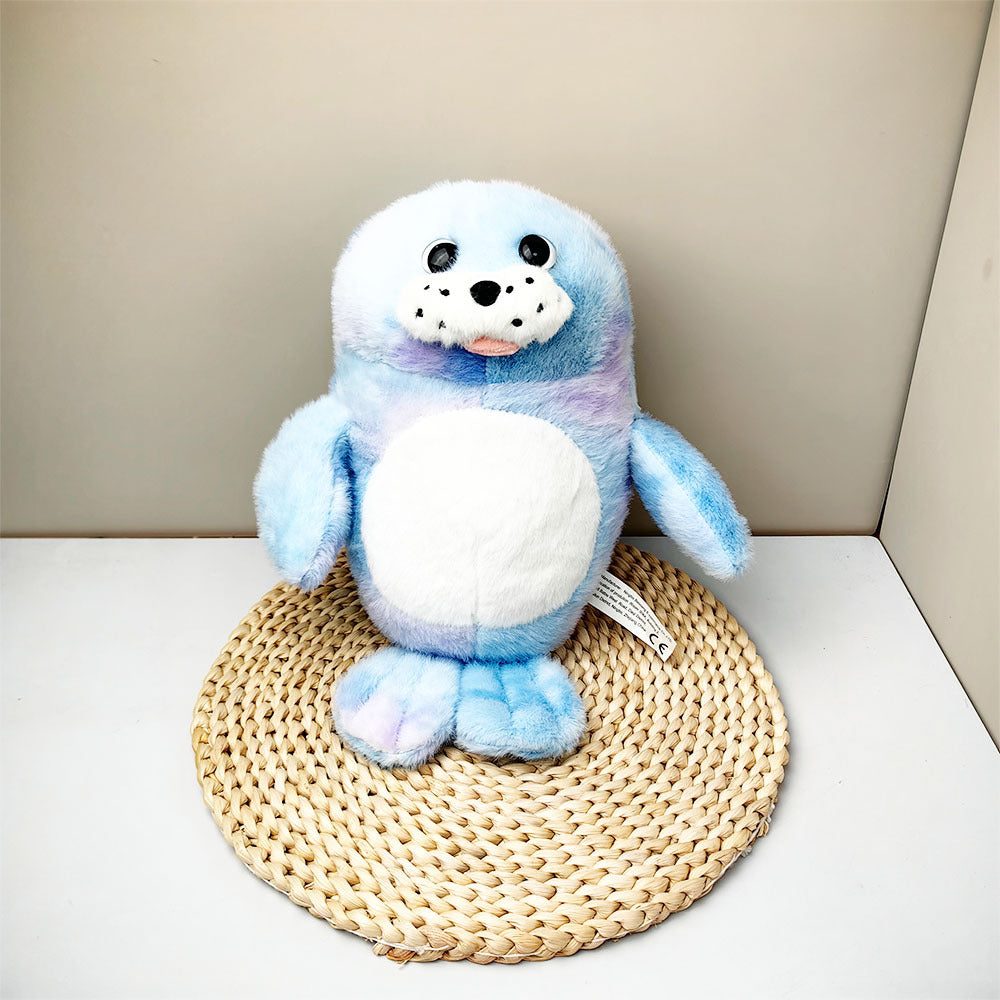 Chubby Seal & Long Strip Seal Plush Toy for Home Decor