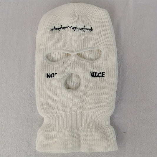 Knitted Balaclava Hat Full Face Cover Winter Outdoor Sports Mask