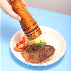 Wooden Spice Grinder Manual Pepper Mill Spice Crusher