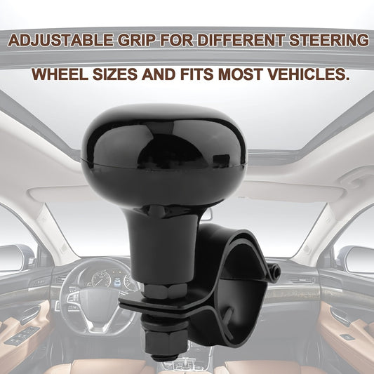 Car Steering Wheel Power Handle Ball Car Grip Knob Turning Helper