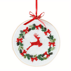 DIY Embroidery Set Christmas Pattern Gift Embroidery