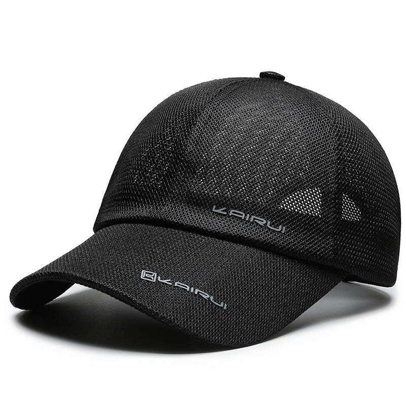 Men's Outdoor Breathable Baseball Cap Sunscreen Casual Hat