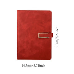 Personalized A5 Notebook with Name and Phone Number, Soft Cover