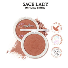 Shimmer Cheek Blush Makeup Natural Long Lasting Pigmented Powder Blush Glow Kit