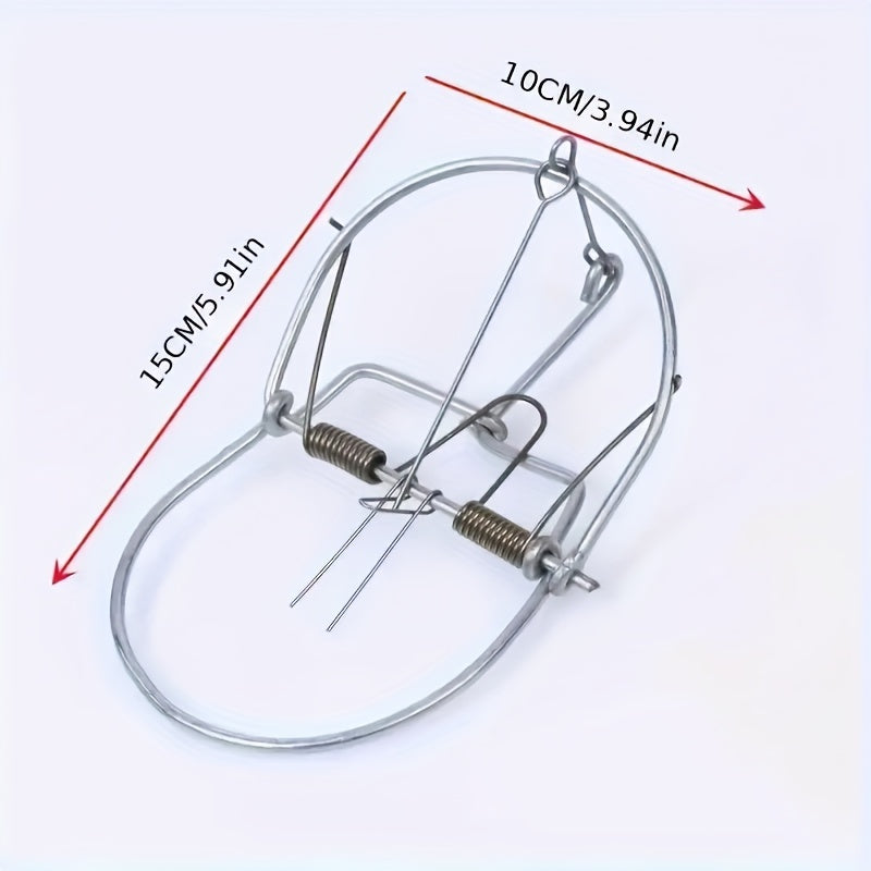 Weasel Catch Spring Trapt | Rodent Cage | Mole Repeller