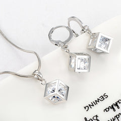 Crystal Jewelry Set Bridal Women Accessories