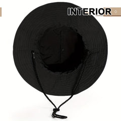 Breathable Waterproof Bucket Hat for Outdoor Sun Protection