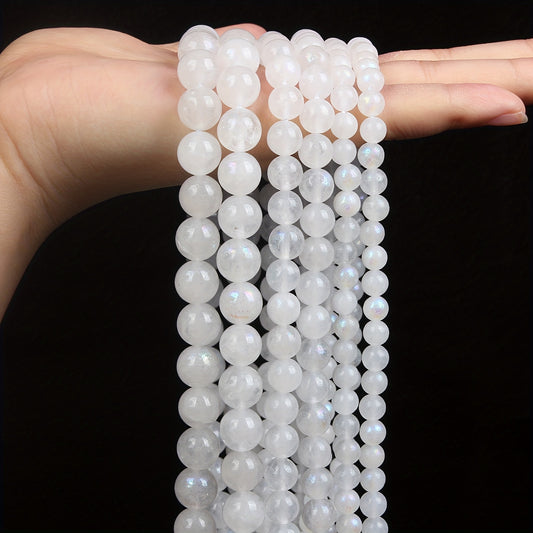 Moonstone Round Natural Stone Beads 6 8 10MM