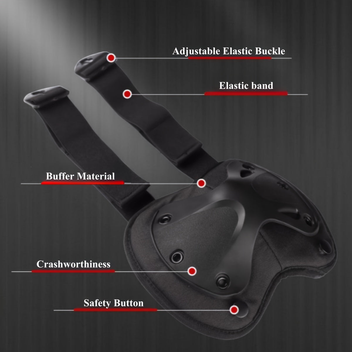 Knee & Elbow Pads Set for Climbing & Cycling
