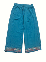  Geometric Print Wide Leg Pants