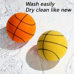 Silent Basketball High Elasticity Easy Grip Silent Ball For Indoor Dribbling