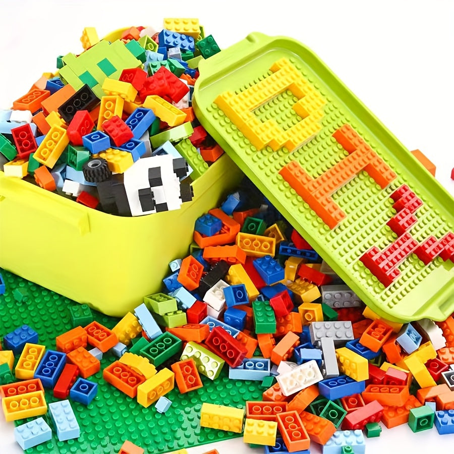 506pcs Colorful ABS Building Blocks for Creative Play & Education