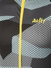Men's Camo Cycling Jersey Quick Dry Breathable Moisture Wicking Shirt