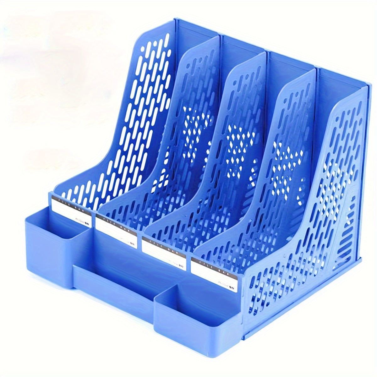 Plastic File Management Rack Data Sorting Rack Student Bookshelf A4 ...