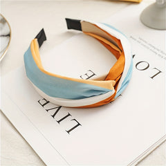 Colorful Cross Knotted Headband Hair Hoop for Women Girls