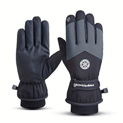 Outdoor Winter Skiing & Cycling Gloves - Waterproof & Windproof