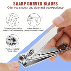 Nail Clipper with Nail File, Toenail Cutter