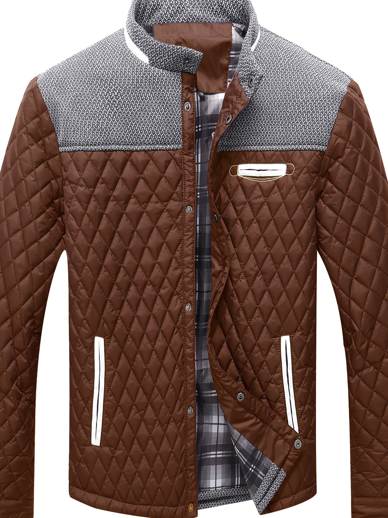 Men's Retro Thermal Jacket for Autumn Winter
