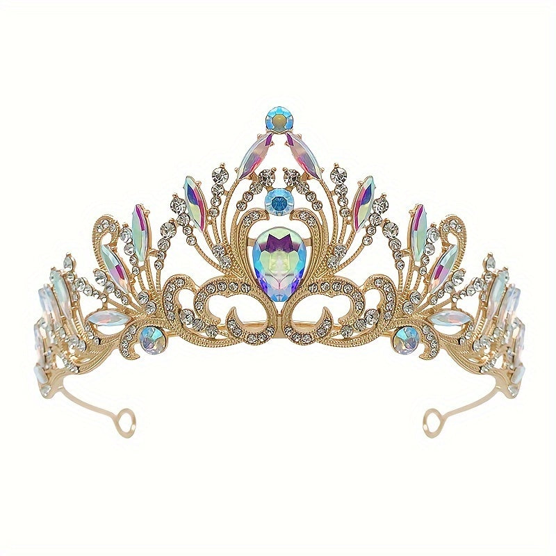 Crystal Tiaras and Crowns for Women Bridal Wedding Headpiece