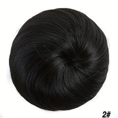 Synthetic Hair Curling Bun Elastic Band Extension