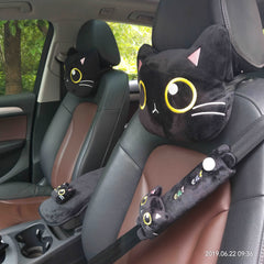 Cute Cat Car Neck Pillow for Comfort & Style