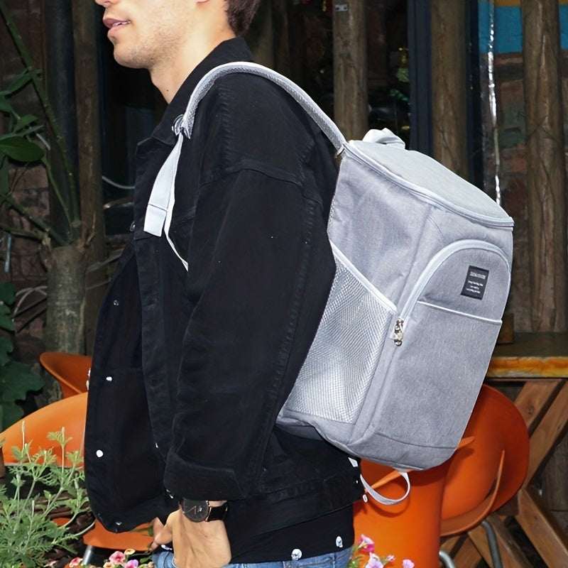 18L Insulated Backpack Outdoor Picnic Bag Waterproof Ice Bag