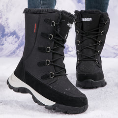 Furry Thermal Snow Boots for Fall Winter Keep Warm