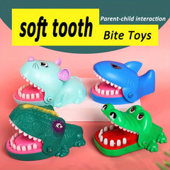 Kid's Finger Biting Crocodile Toy