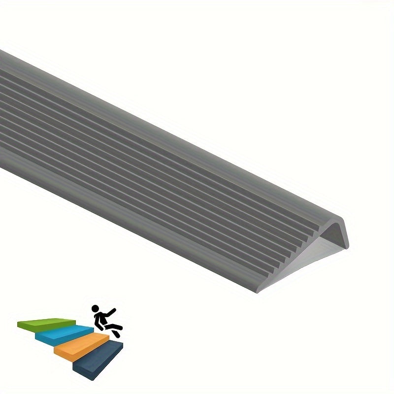 1pc Vinyl Stair Nosing Self Adhesive Stair Edge Protector