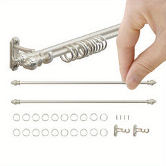 1:12 Scale Dollhouse Curtain Rod Bracket Small Ornament