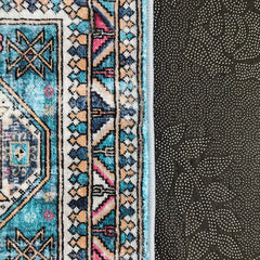 Retro Persian Cashmere Living Room Carpet Sofa Coffee Table Mat