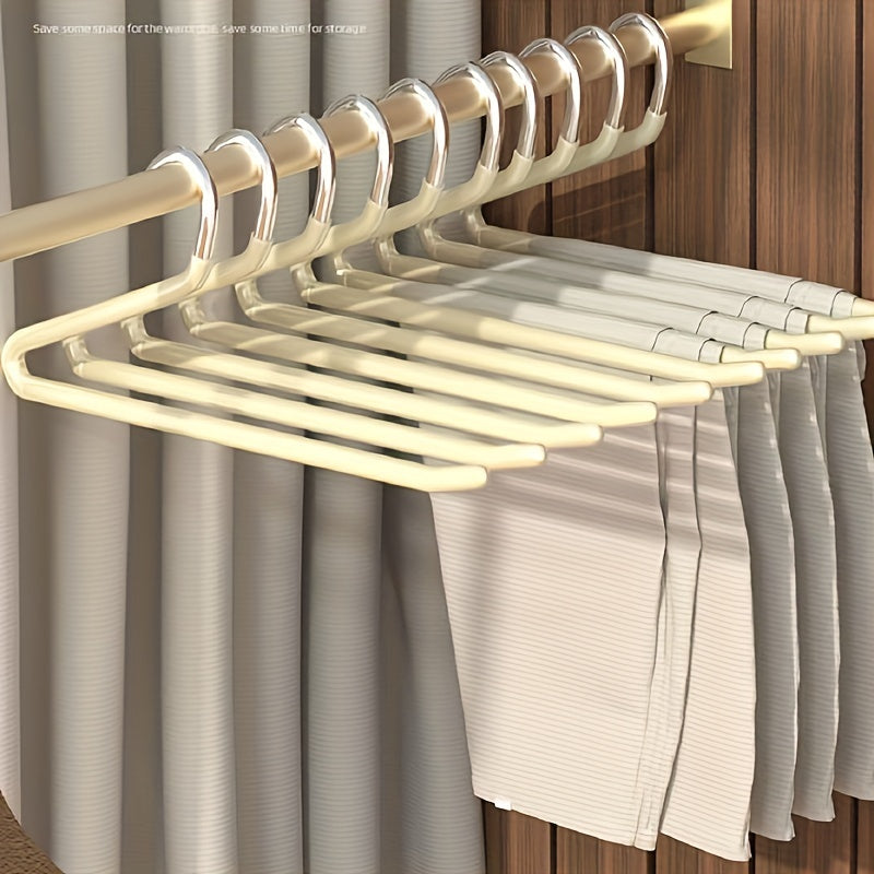 5pcs Non-Slip Trousers Hangers - Maximize Closet Space