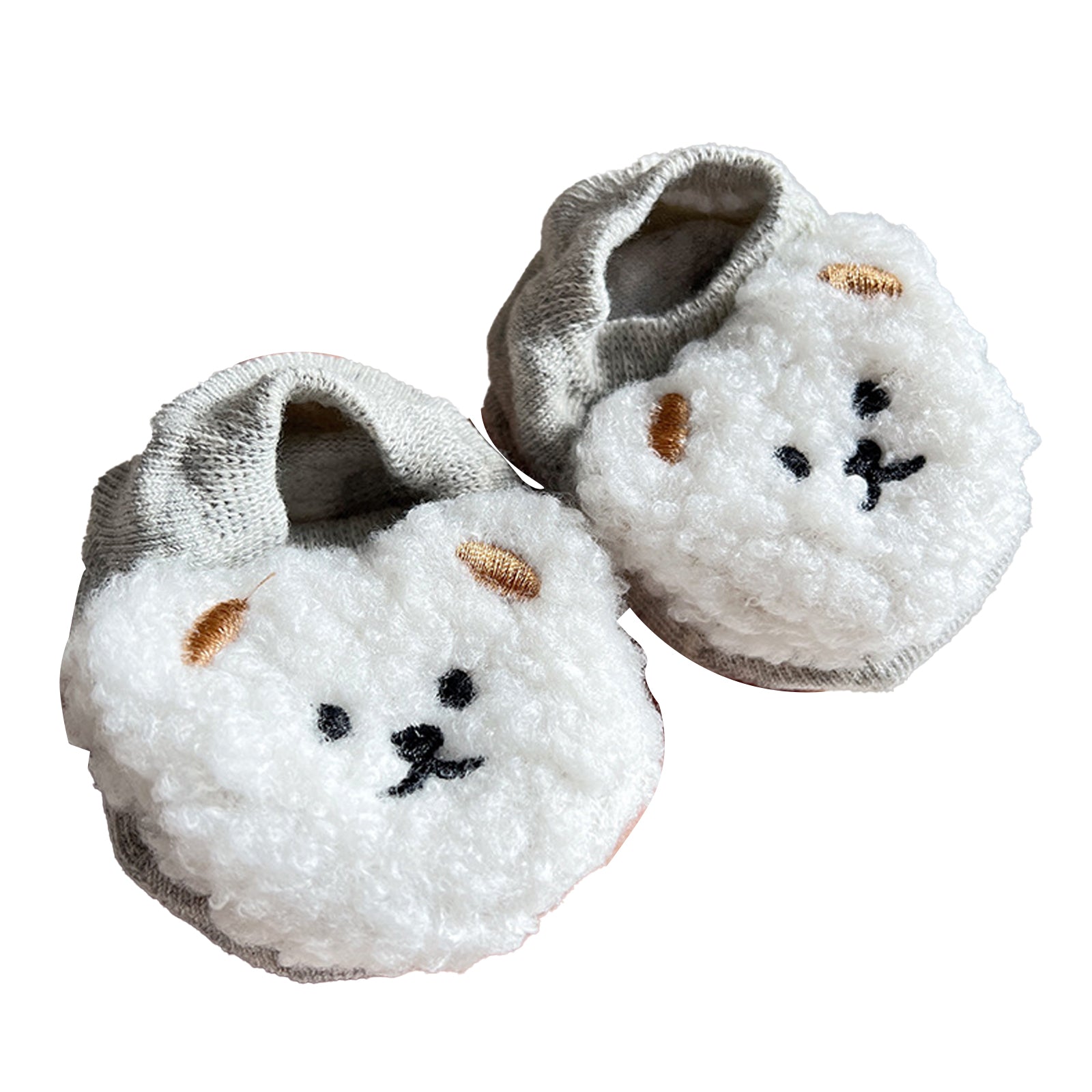 3pcs Kids Bear Non-Slip Floor Socks