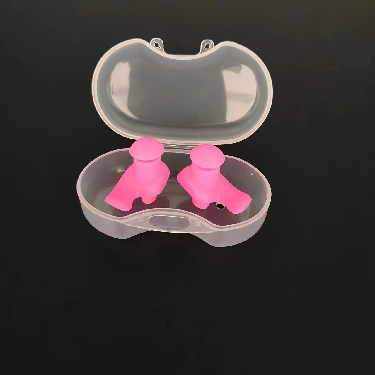 Spiral Silicone Earplugs With Box for Swimmers Divers Surfers