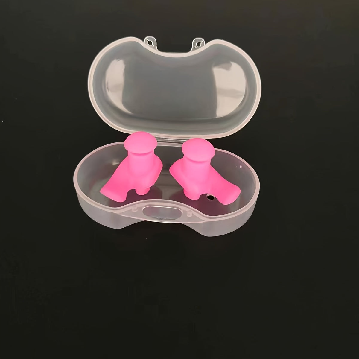 Spiral Silicone Earplugs With Box for Swimmers Divers Surfers