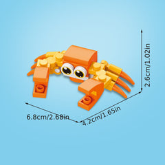 Ocean Life Toy Beads Building Blocks Sea Turtle Set of 10 Boxes