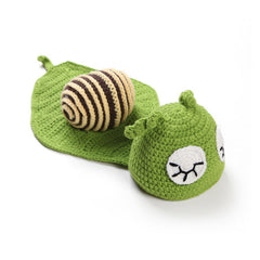 Newborn Snail Photography Props Baby Birthday Party Knitted Costume