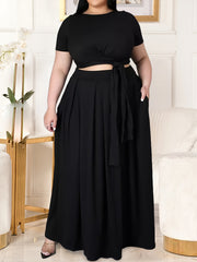  Two Piece Set Crop Top & Maxi Skirt Outfits
