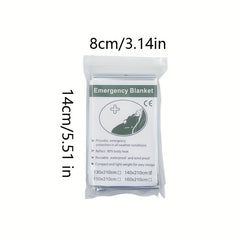 10pcs Survival Thermal Blanket for Outdoor Camping