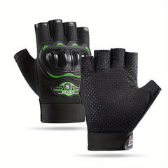 Half Finger Gloves for Fitness Training Anti Slip Ideal for Driving C