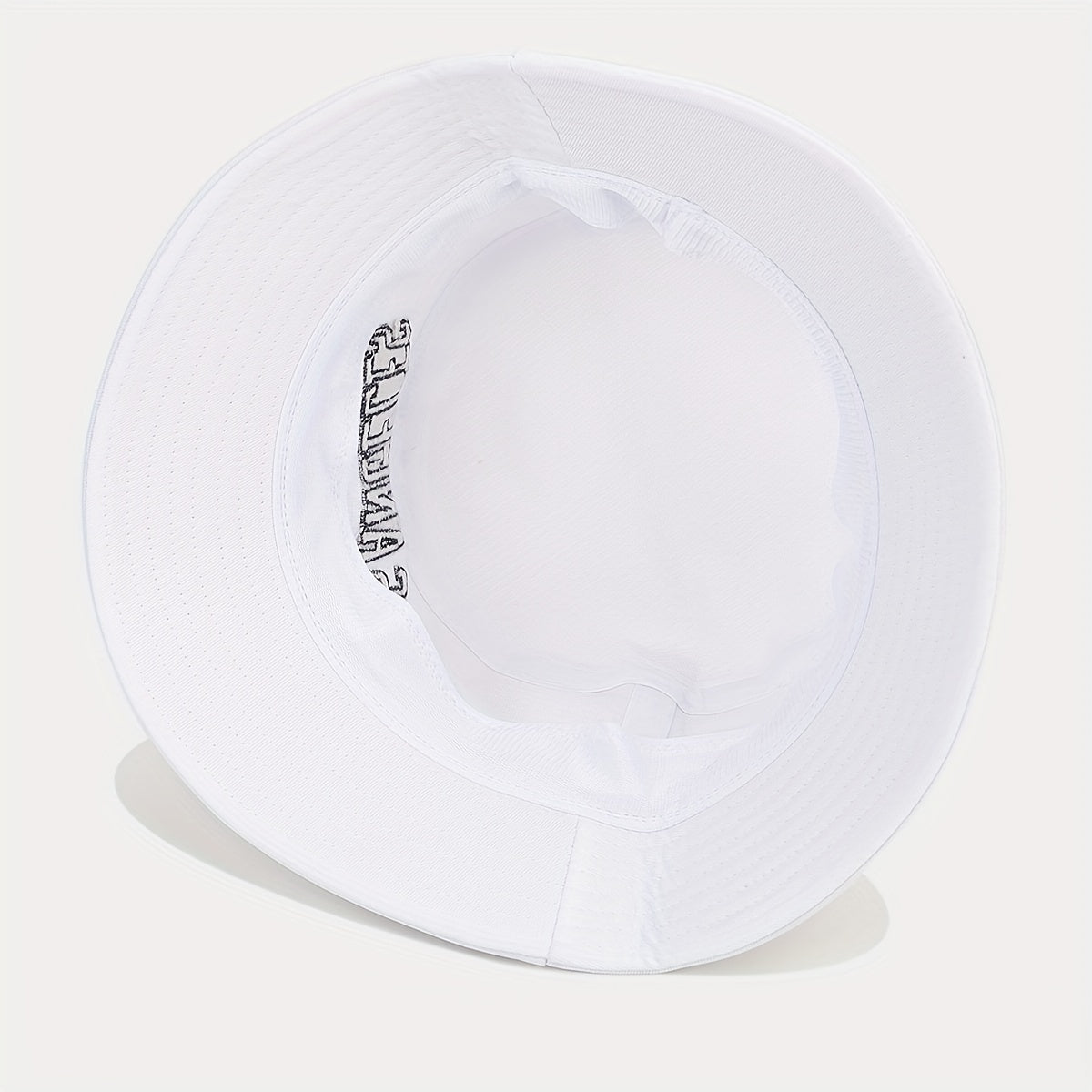 Retro Letter Embroidery Fisherman Hat Outdoor Sun Protection