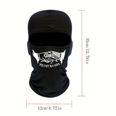 Shake Hands Print Balaclava Solid Ski Mask Windproof Neck Warmer Gaiter