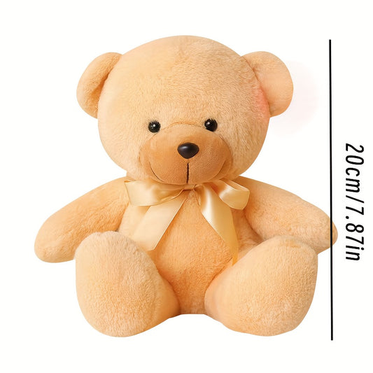 3pcs Colored Teddy Bear Plush Toys for Home Decor