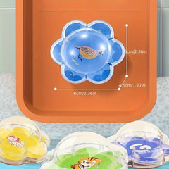 26 Floating Balls Shower Toys - Alphabet & Numbers - Animal Bathroom
