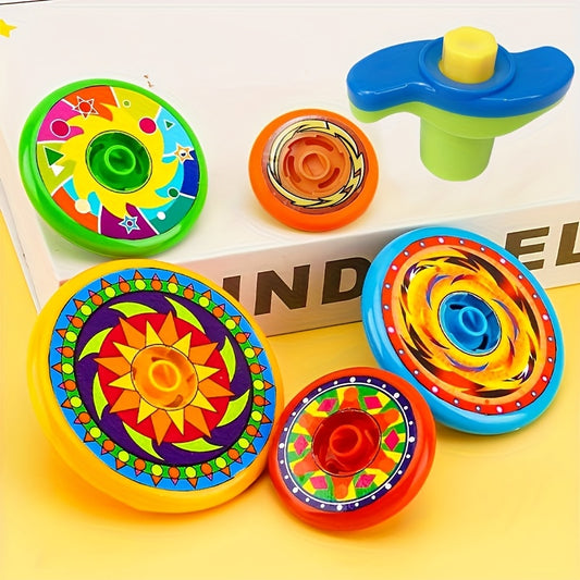 5 Set Stackable Spinners for Competitive Play
